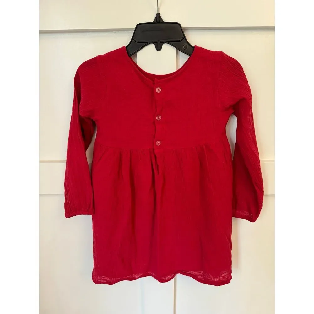 Well Dressed Wolf Gauze Tunic Set Red size 7‎